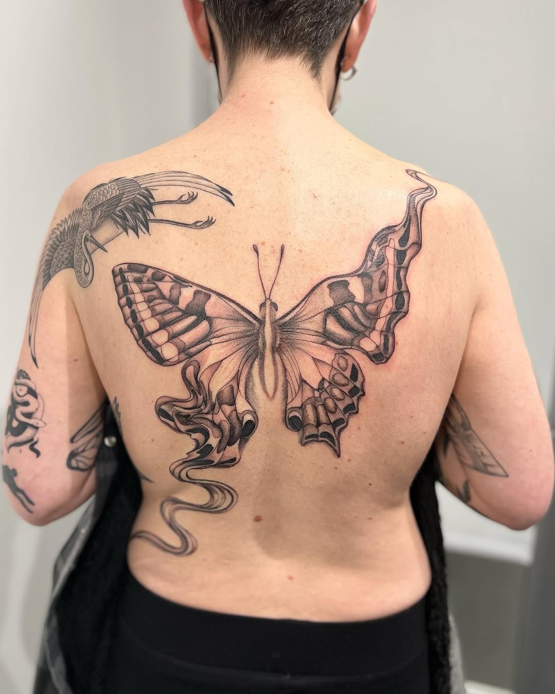 Tattoo by @inkdbyjasmine — black_and_grey, illustrative
