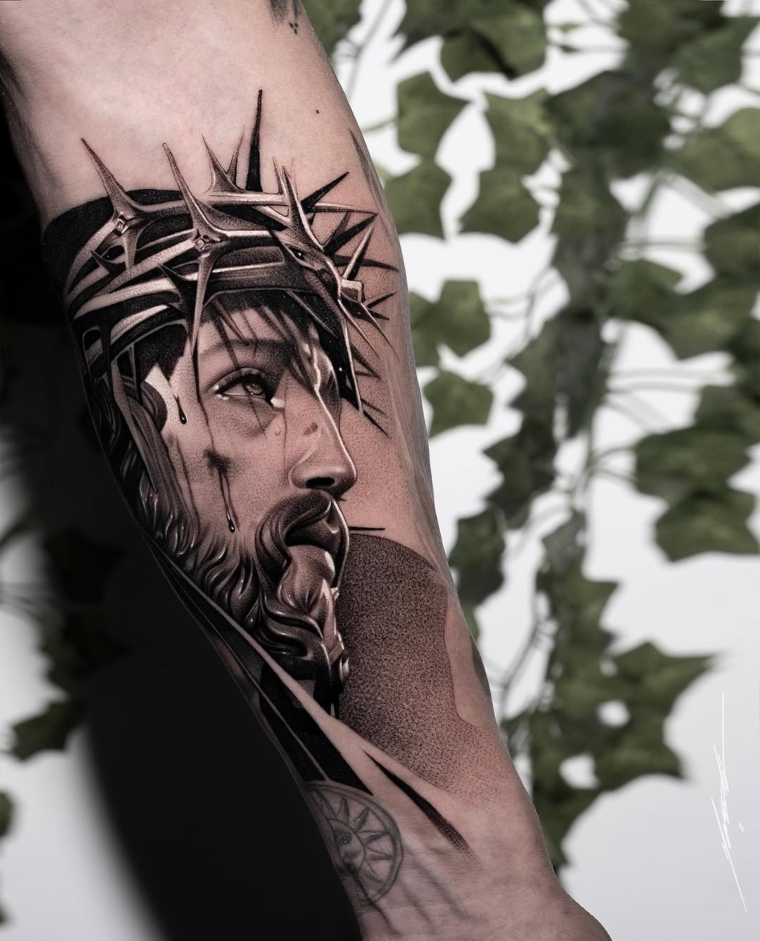 Tattoo by @sebaztian_maranta — realism, black_and_grey