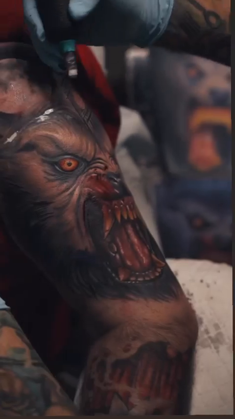 Tattoo by @bustattoo — realism, dark_realism