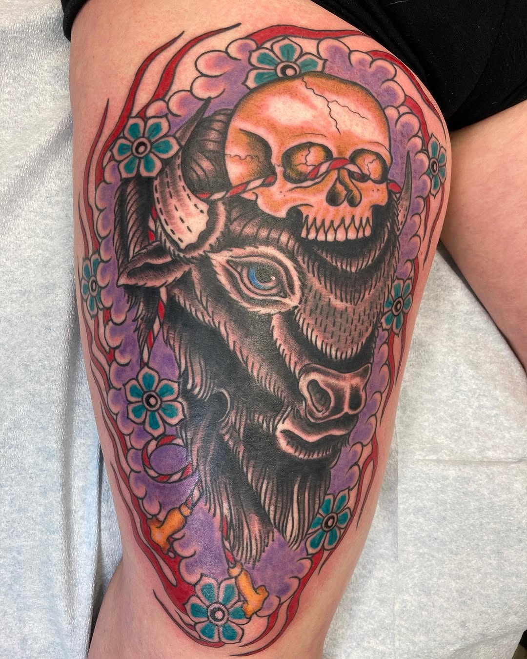 Tattoo by @jessewortheytattoo — neo_traditional, black_and_grey