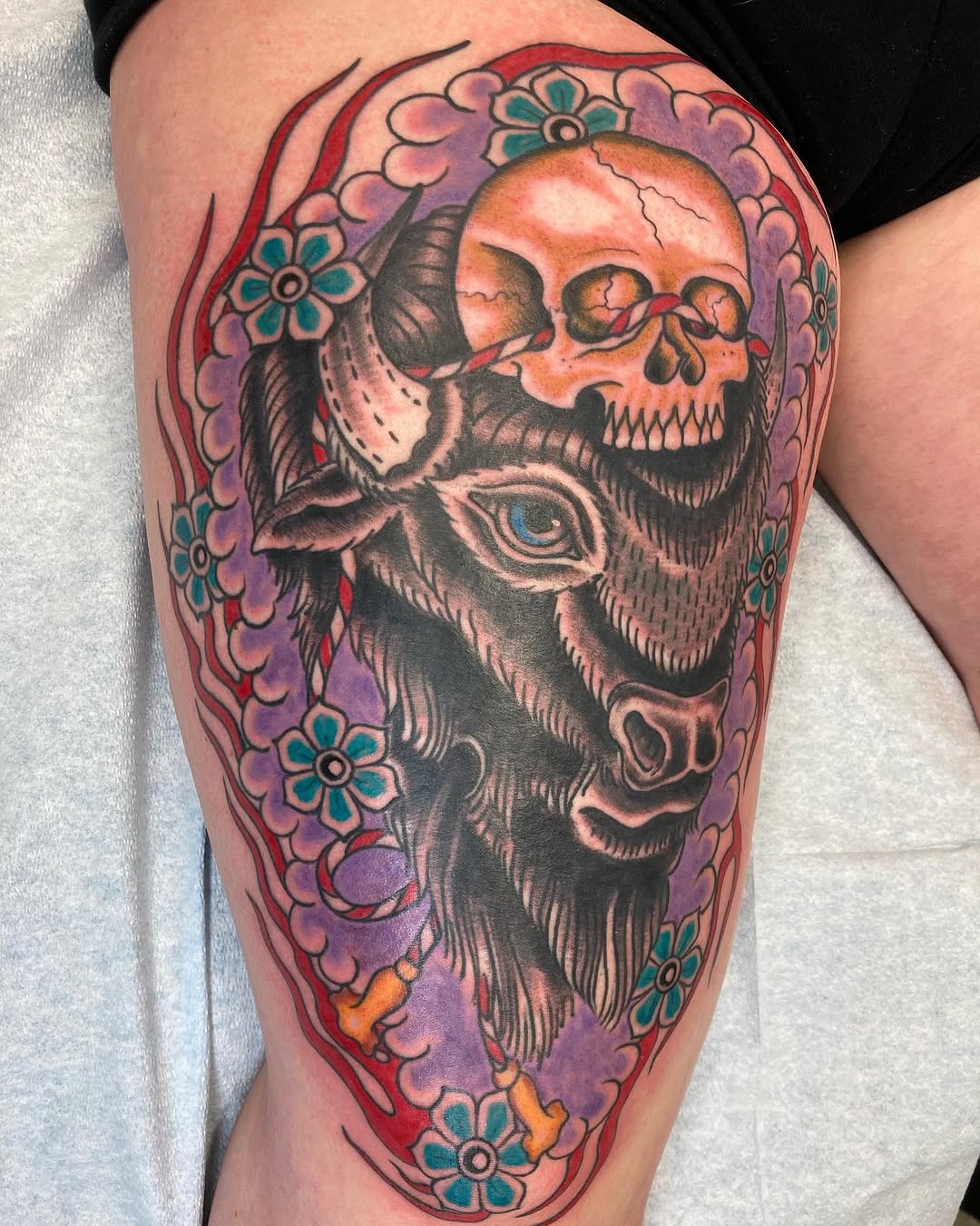 Tattoo by @jessewortheytattoo — american_traditional, neo_traditional