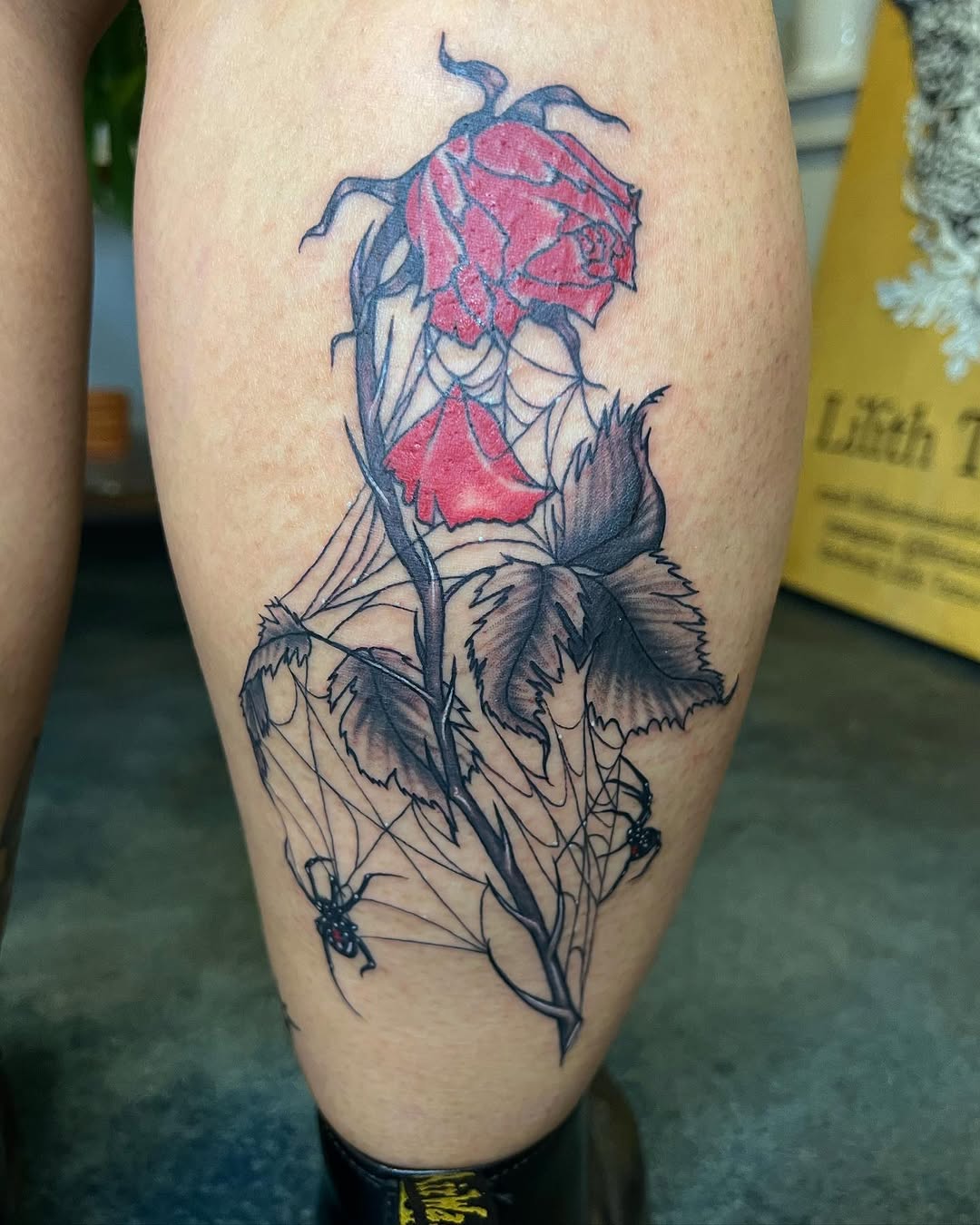 Tattoo by @kaiatattoos — black_and_grey, realism