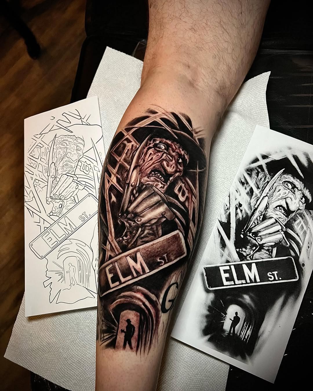 Tattoo by @tattoosbyluckyv — realism, dark_realism
