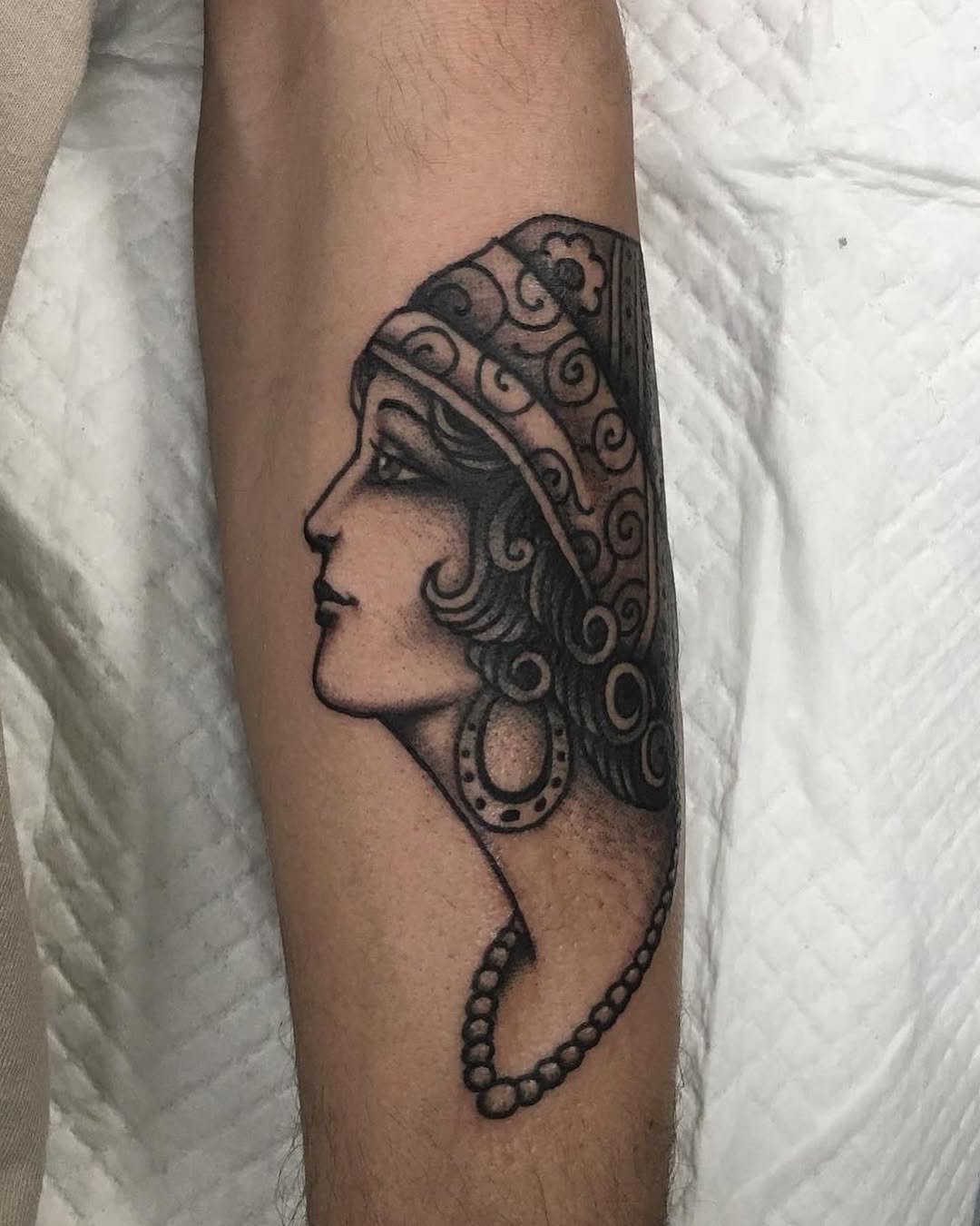 Tattoo by @matty_esswein — black_and_grey, realism