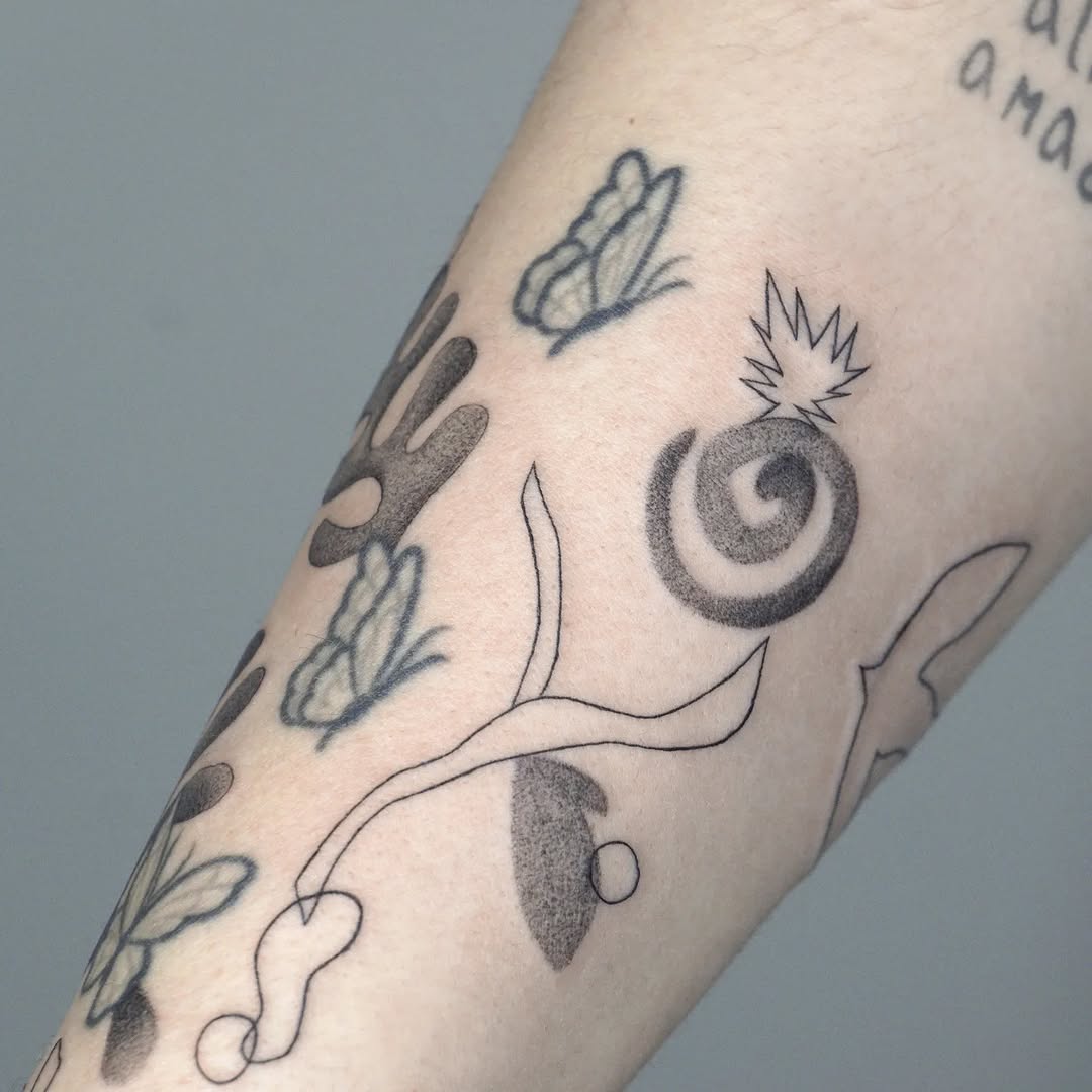 Tattoo by @whitestarling.tattoo — fine_line, sketch