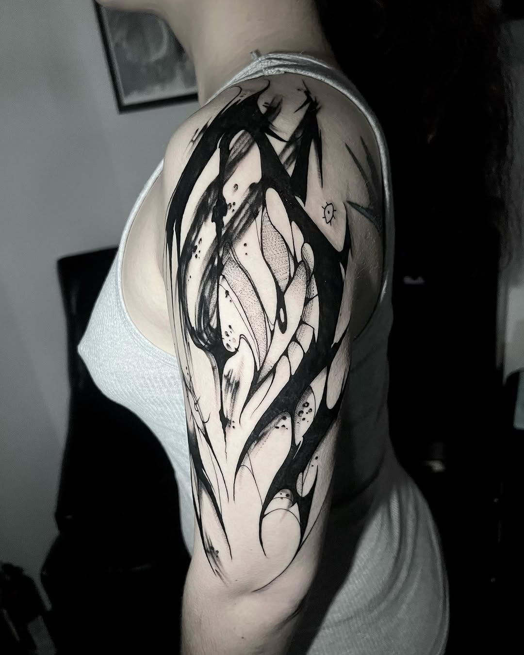 Tattoo by @connellytaittattoo โ blackwork, ornamental