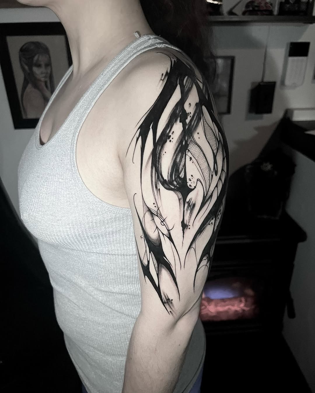 Tattoo by @connellytaittattoo โ blackwork, ornamental