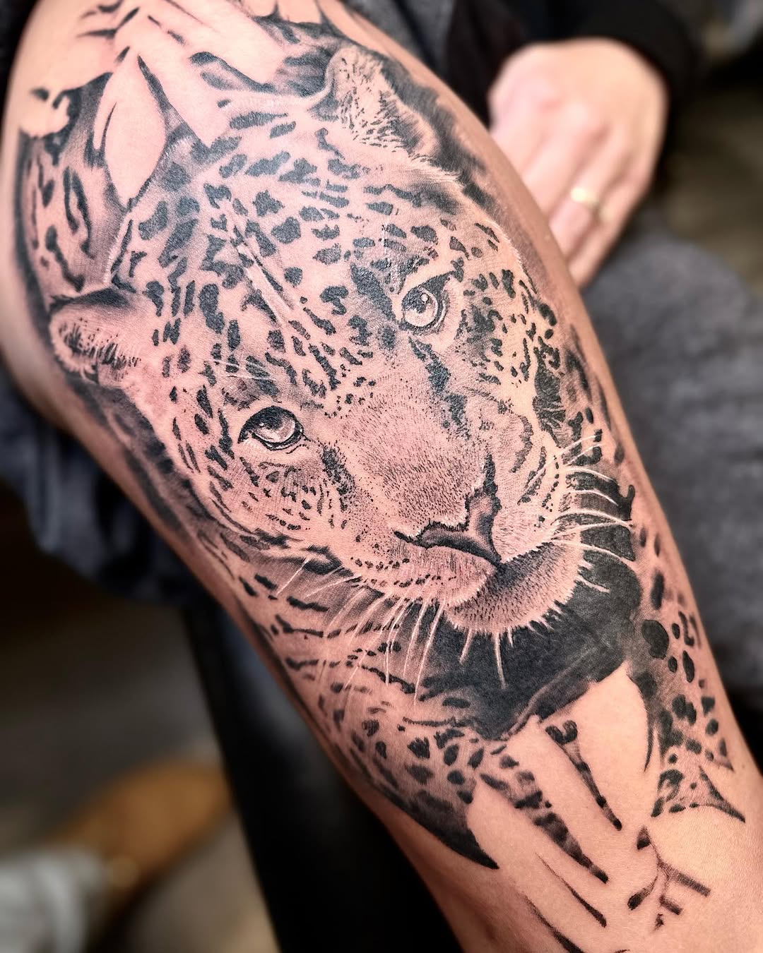 Tattoo by @clanintattoo — realism, black_and_grey