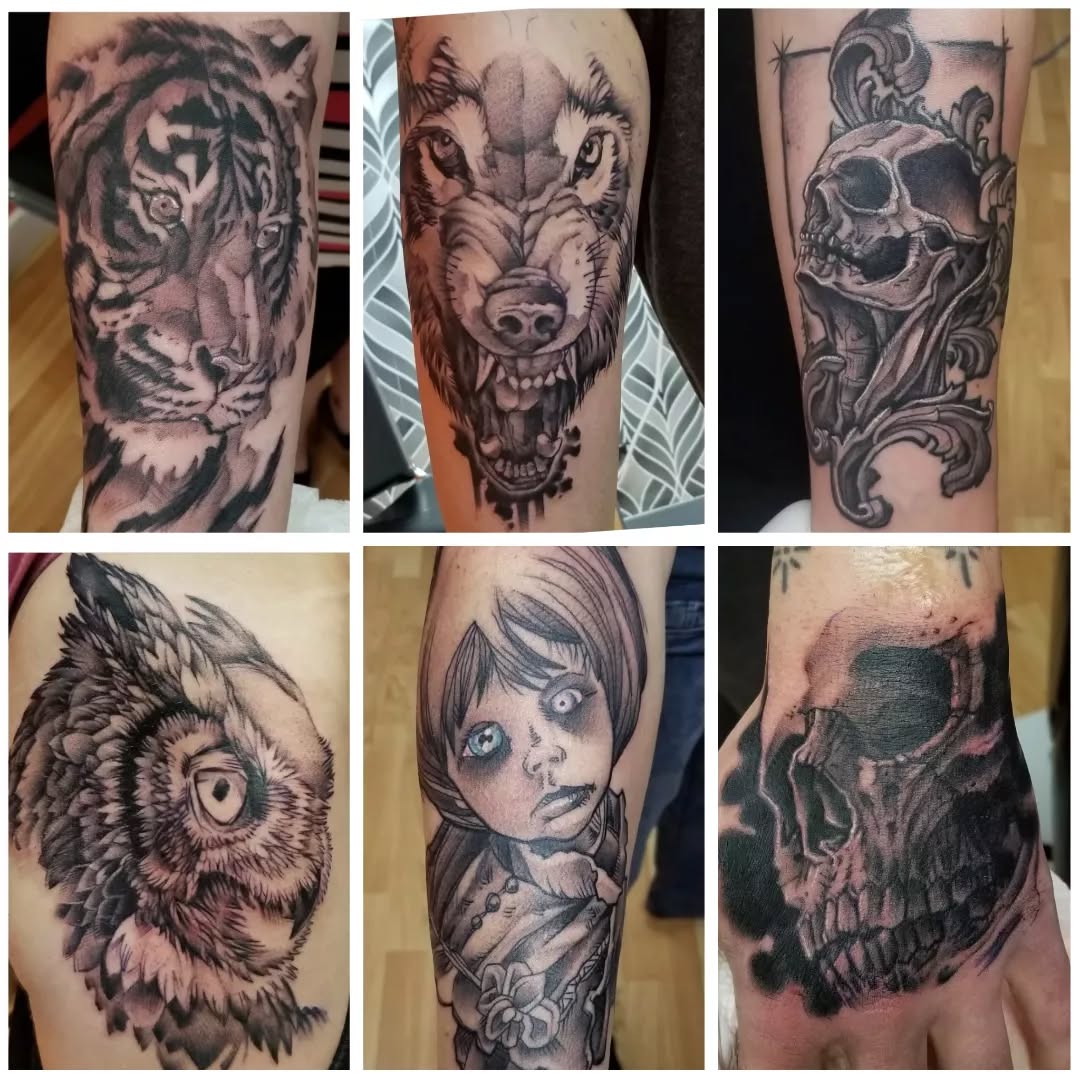 Tattoo by @chris_renaissancetattoos — realism, black_and_grey