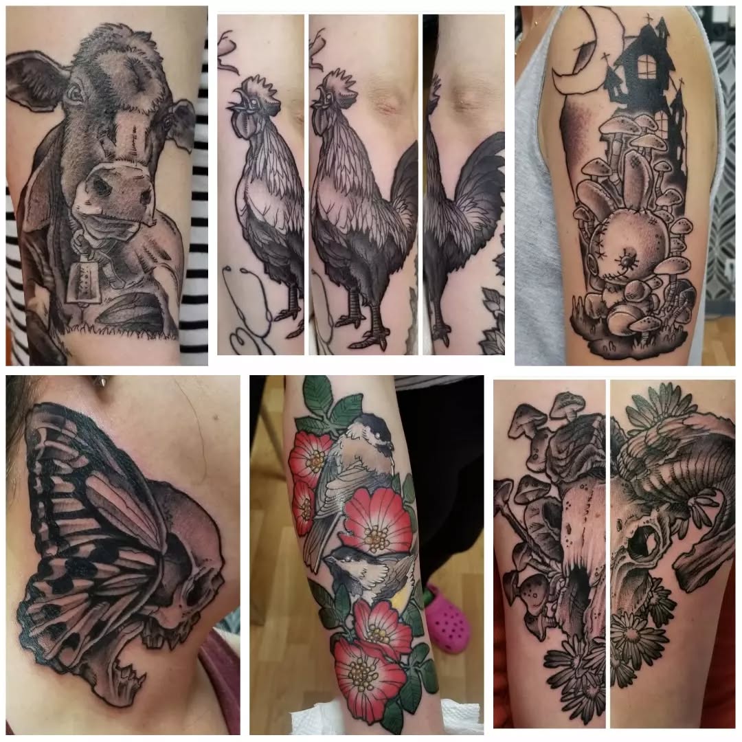 Tattoo by @chris_renaissancetattoos — realism, black_and_grey