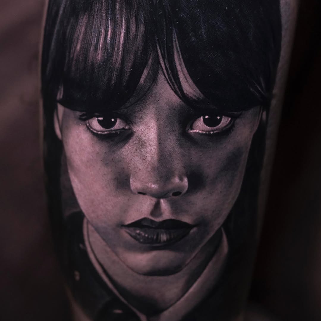 Tattoo by @andrea_fiorenza — realism, black_and_grey