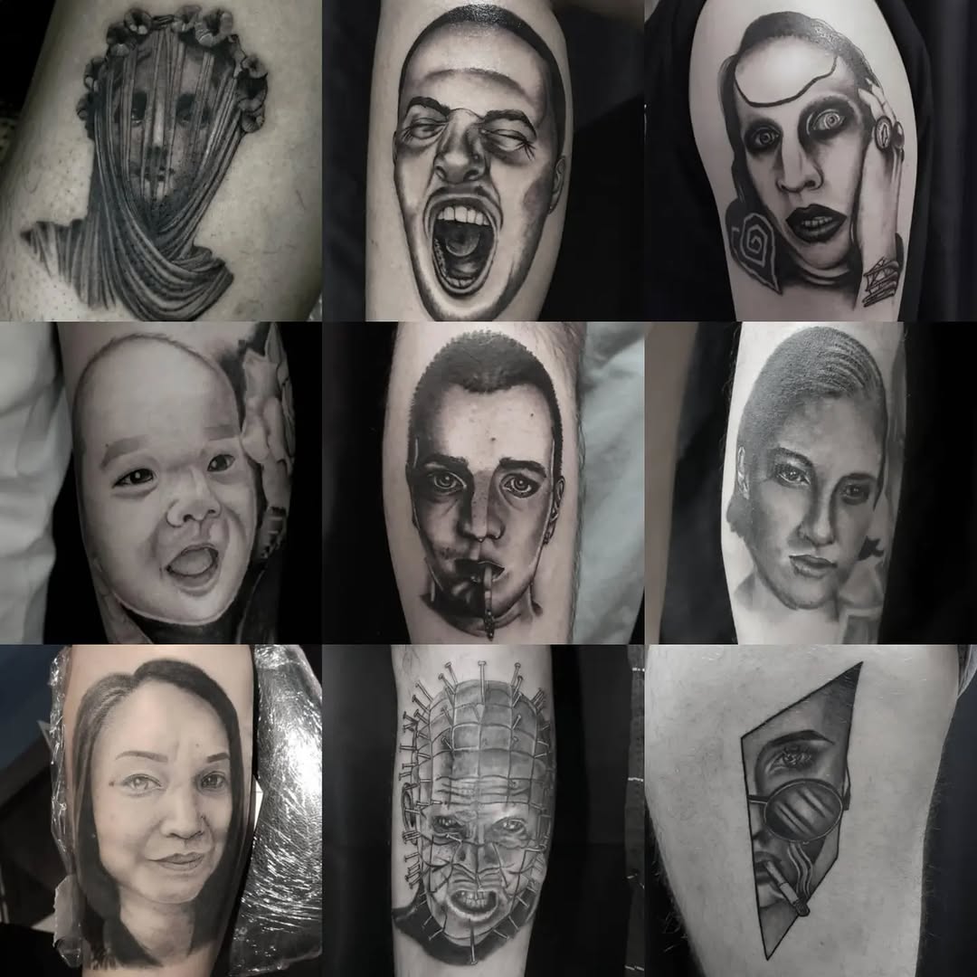 Tattoo by @alicialk — realism, black_and_grey