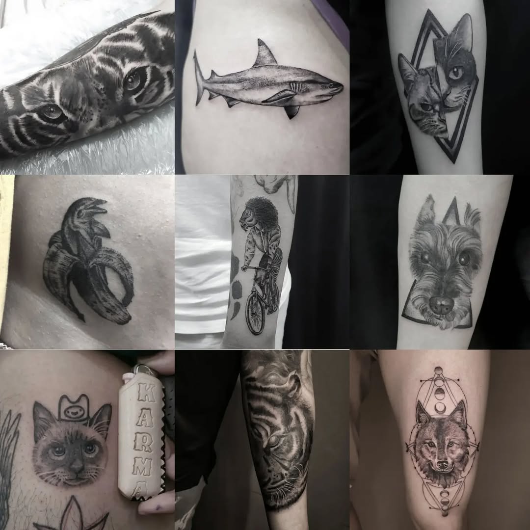 Tattoo by @alicialk — realism, black_and_grey