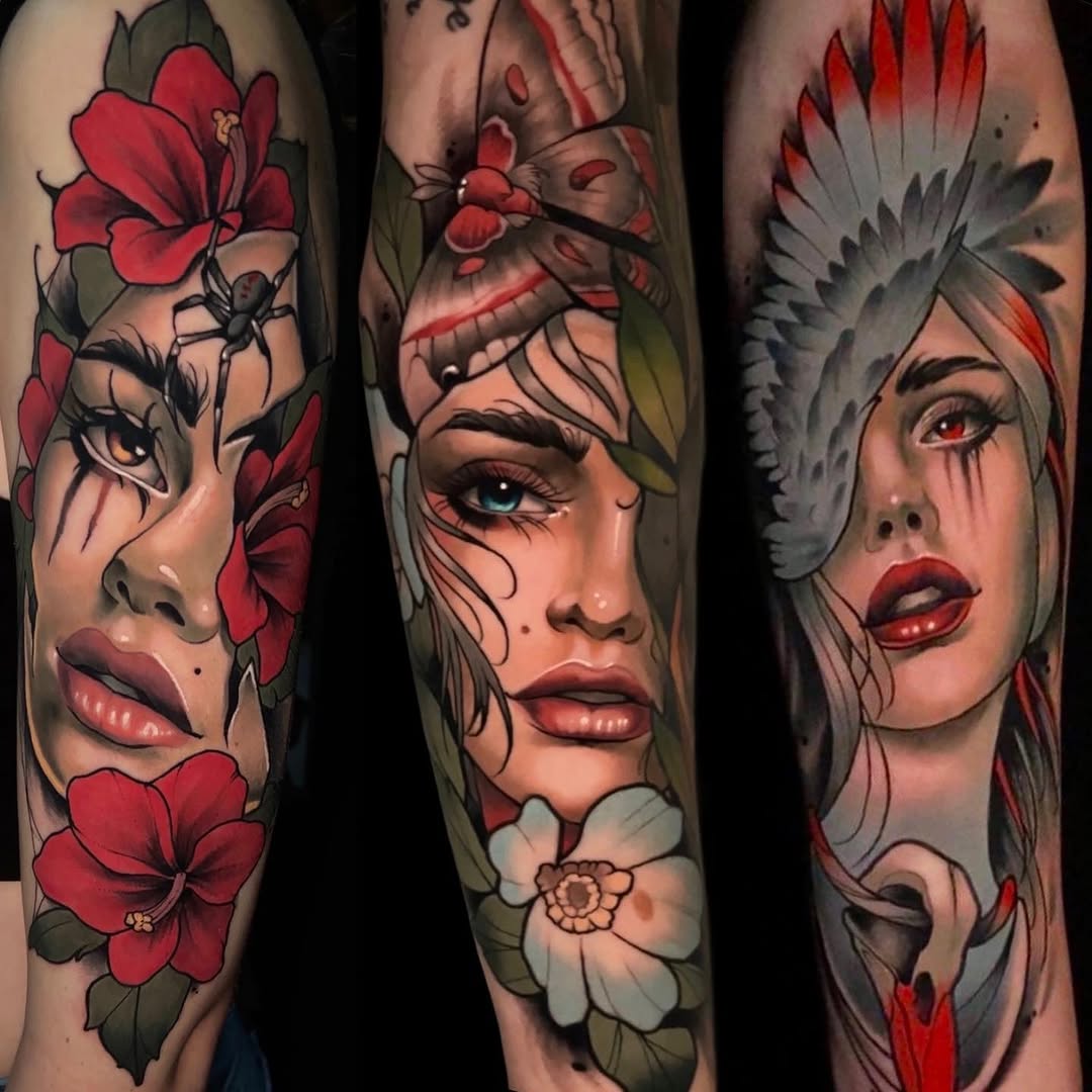 Tattoo work at Hell City Tattoo Fest – Phoenix 2026