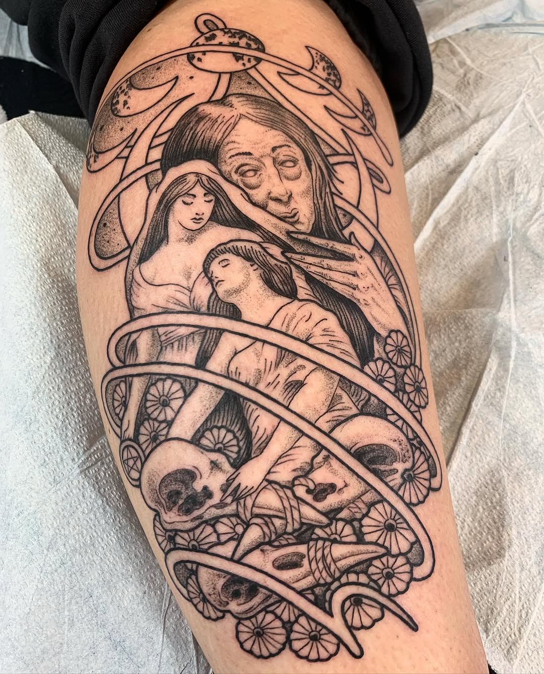 Tattoo by @daytonskuse — dark_realism