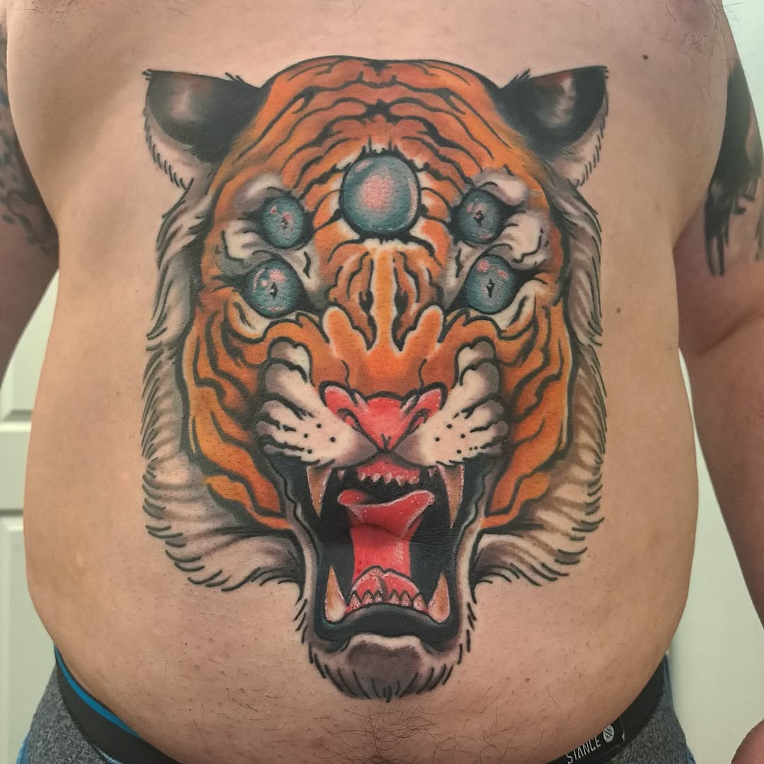 Tattoo by @snakemincey — american_traditional, neo_traditional