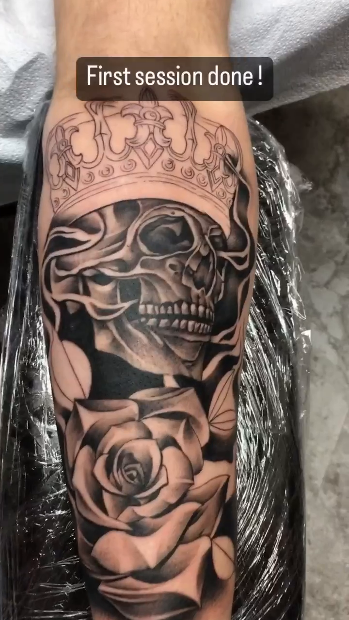 Tattoo by @codywolfetattoo โ black_and_grey, realism