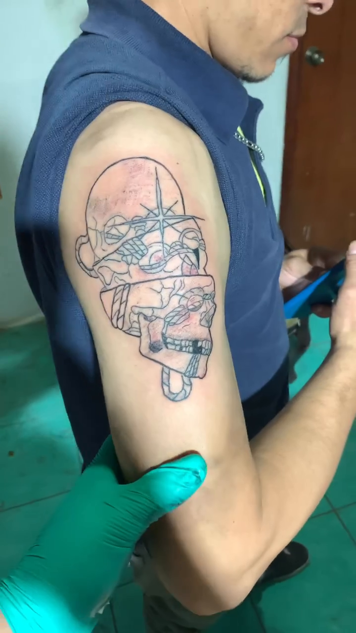 Tattoo by @zepart323 — black_and_grey