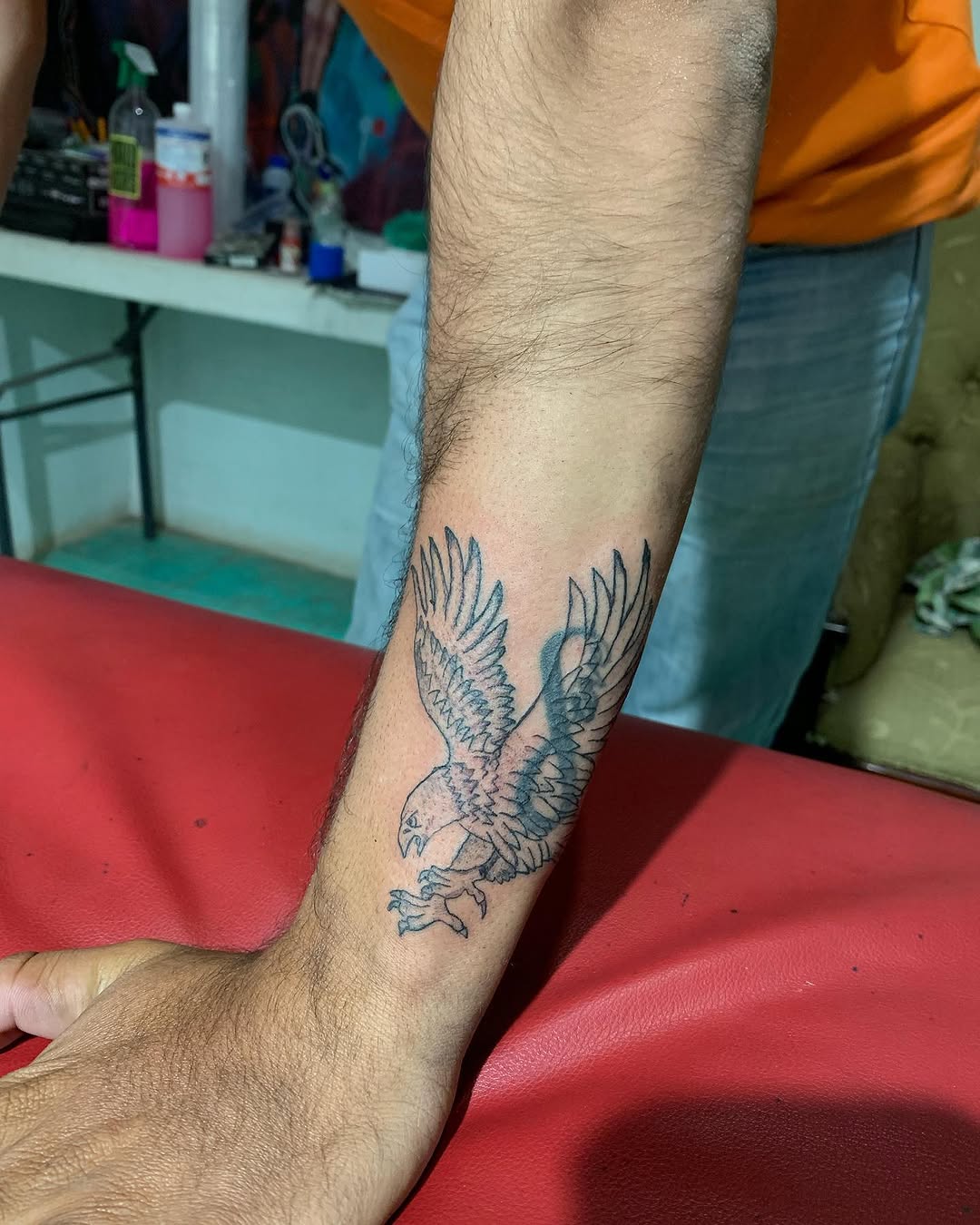 Tattoo by @zepart323 — black_and_grey