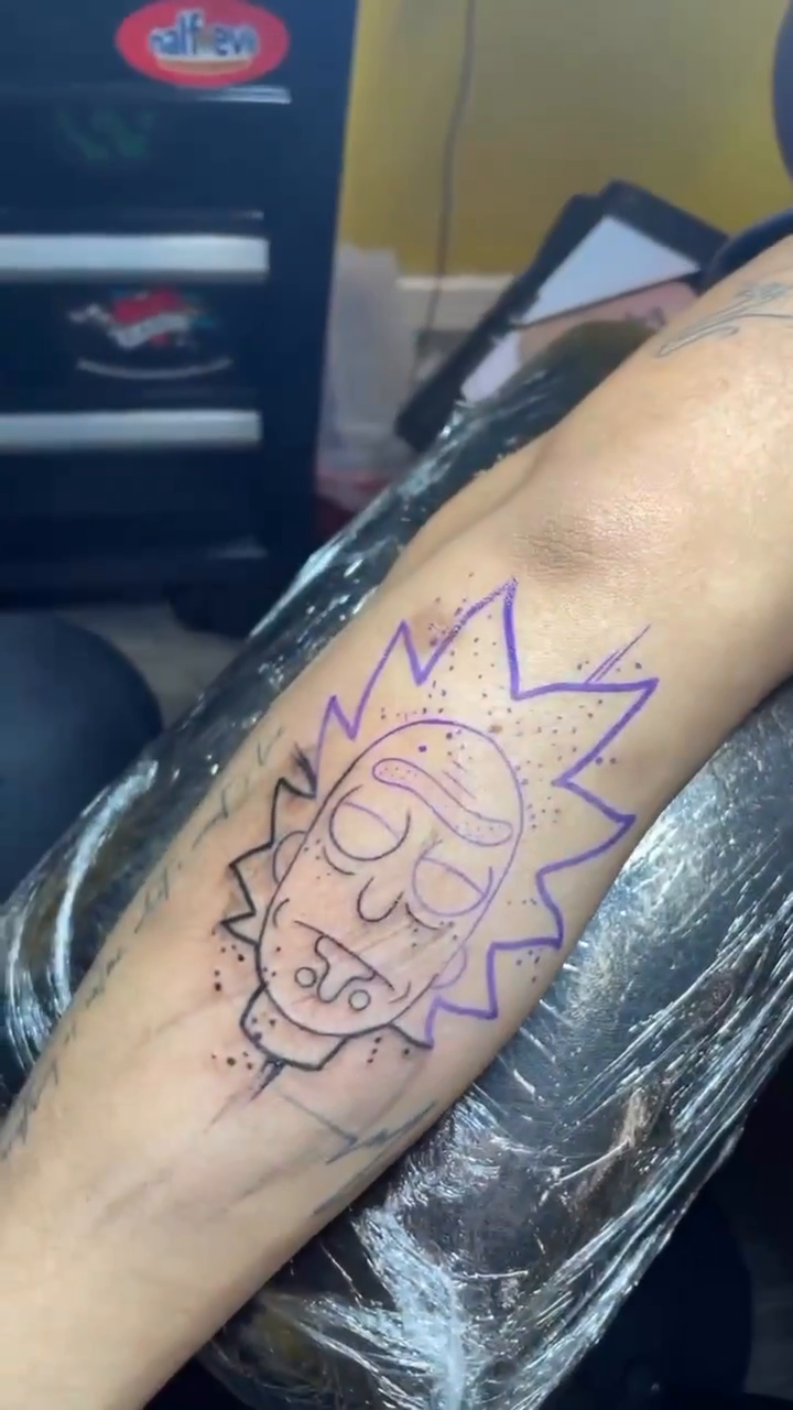 Tattoo by @jonnyriostattoo — anime
