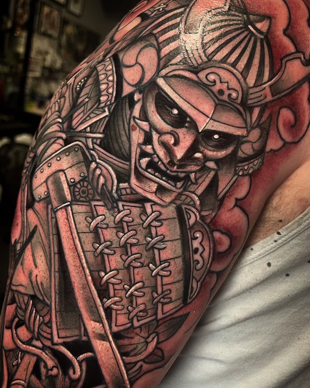 Tattoo by @redarrowcollective โ japanese_irezumi, illustrative