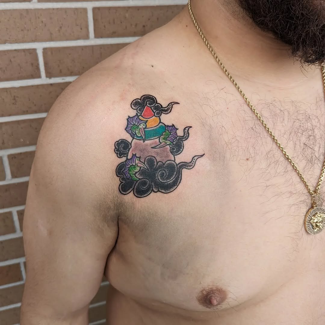 Tattoo by @ruemclean — japanese_irezumi, illustrative