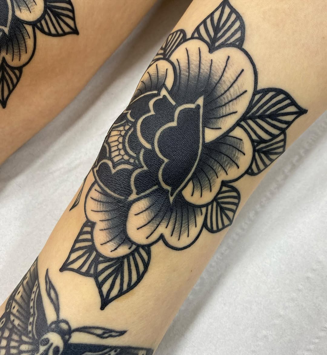 Tattoo by @staygoodtom — american_traditional, black_and_grey
