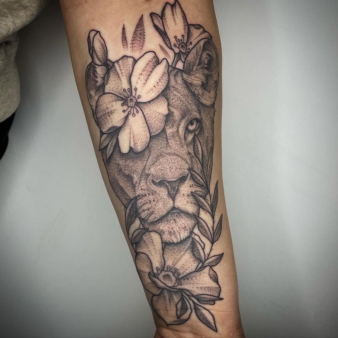 Tattoo by @tyler.shults โ realism, black_and_grey