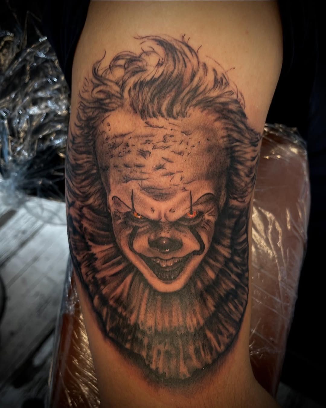 Tattoo by @em_tattoos — realism, dark_realism