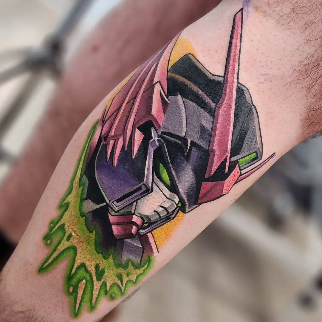 Tattoo by @coryhandtattoos โ anime, new_school