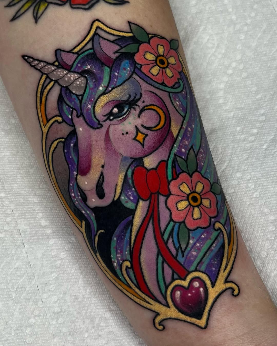 Tattoo by @kate.fluet — neo_traditional, realism