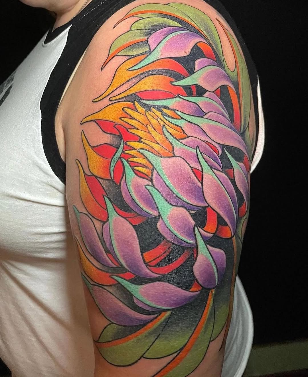 Tattoo by @martyboe — japanese_irezumi, neo_traditional