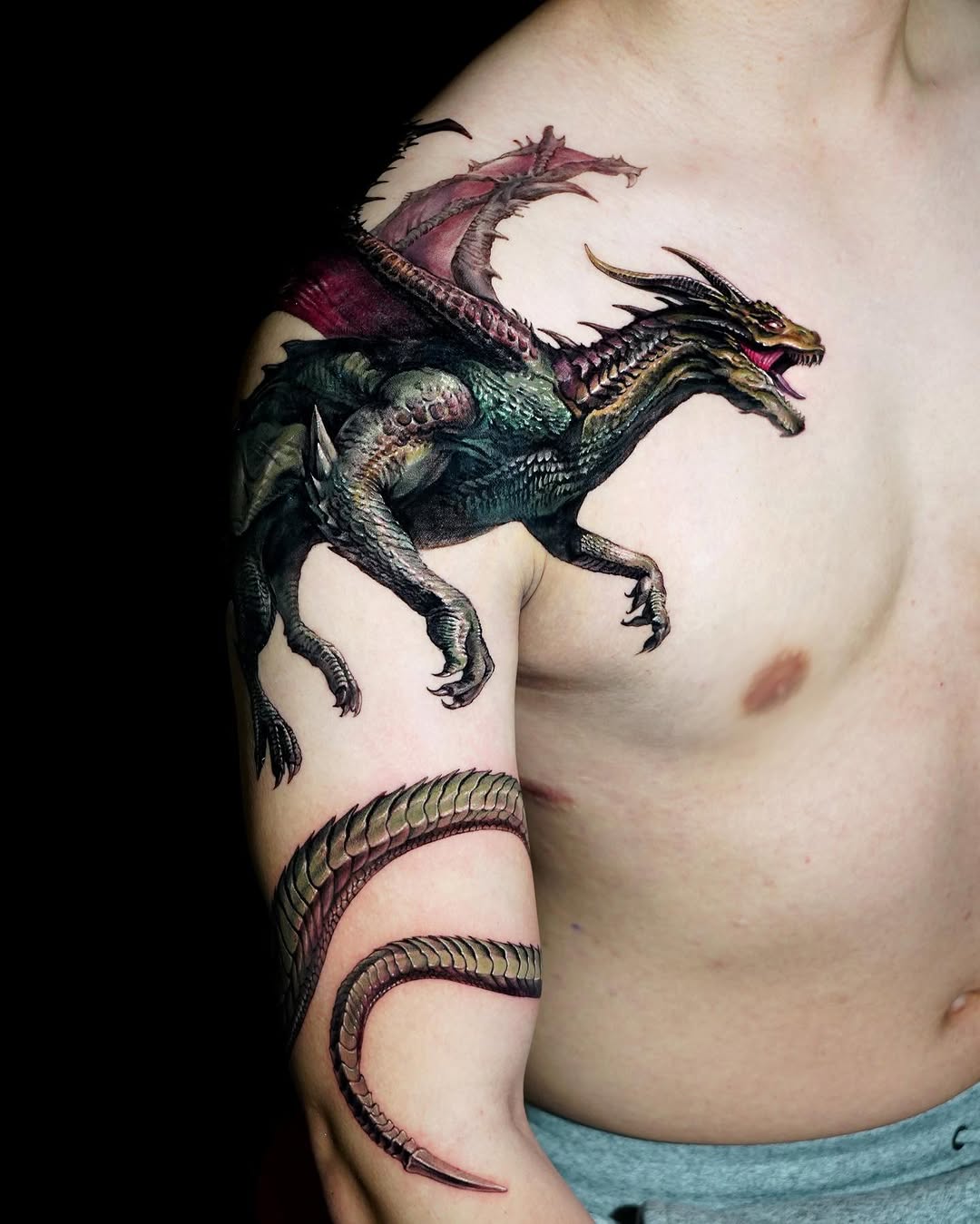 Tattoo by @ink.traveler — realism, dark_realism