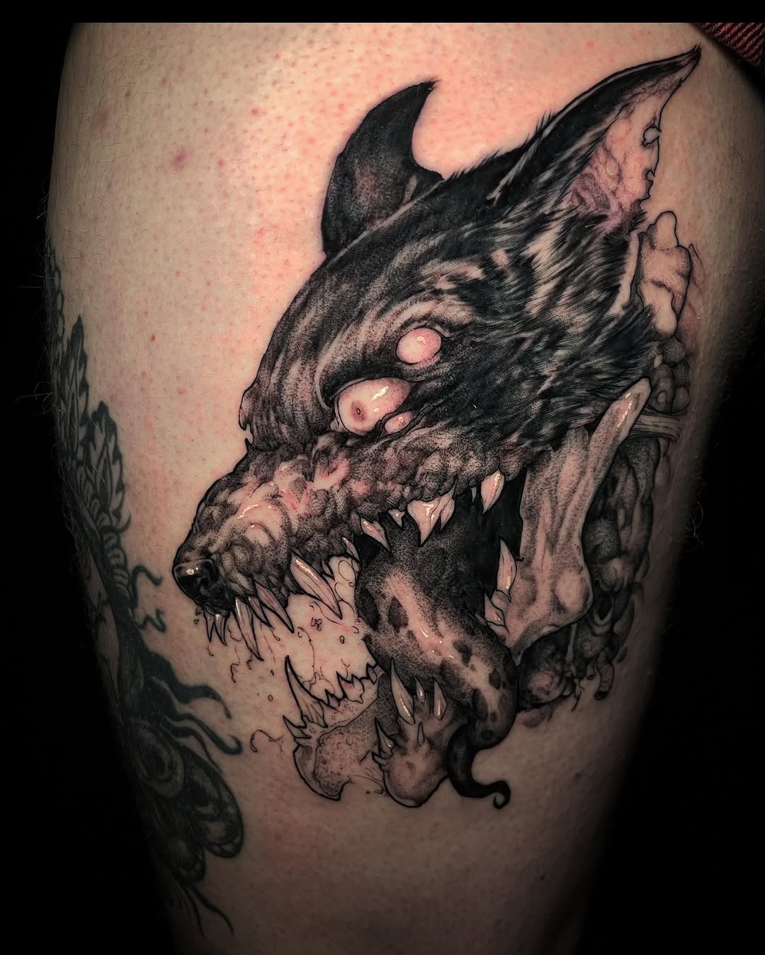 Tattoo by @xiva_tattoo — dark_realism