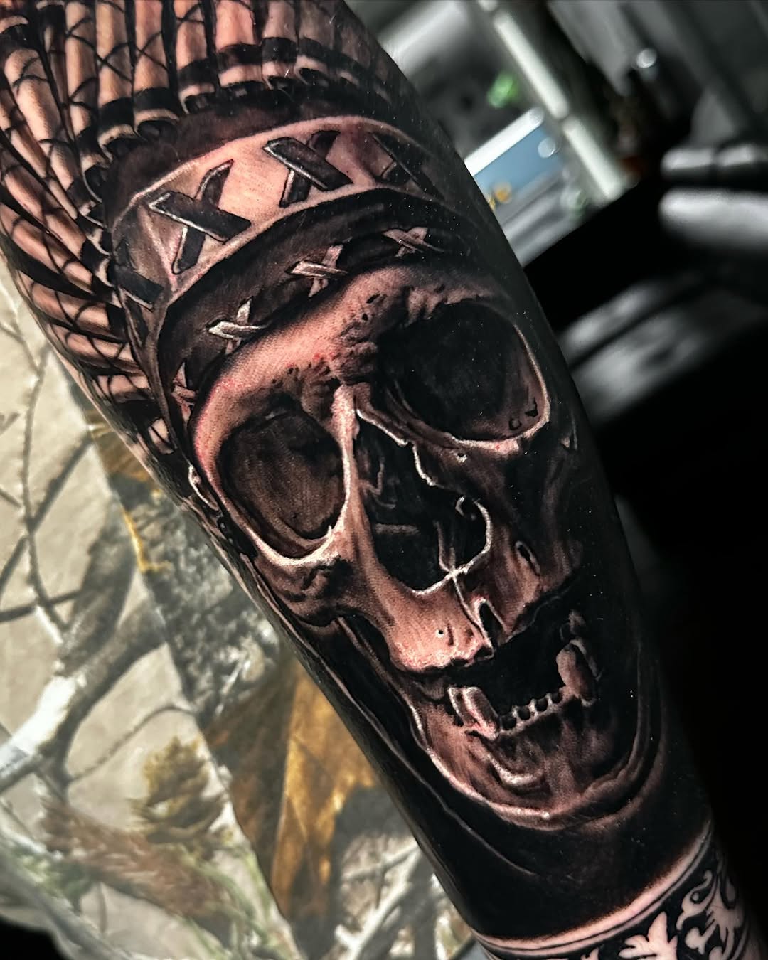 Tattoo by @obsidianinkstudio — realism, black_and_grey