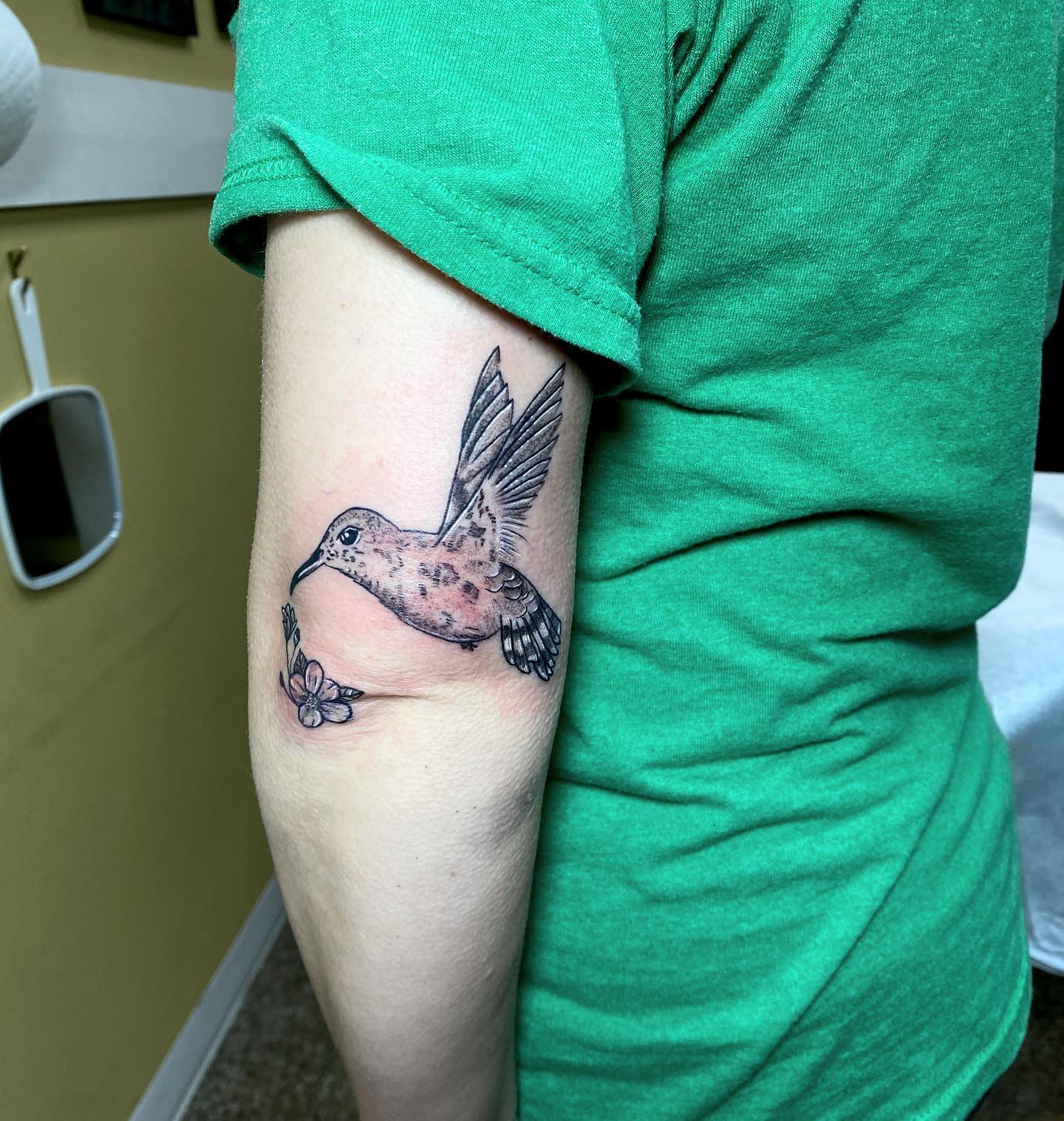 Tattoo by @sallydarlingtattoo — black_and_grey, realism