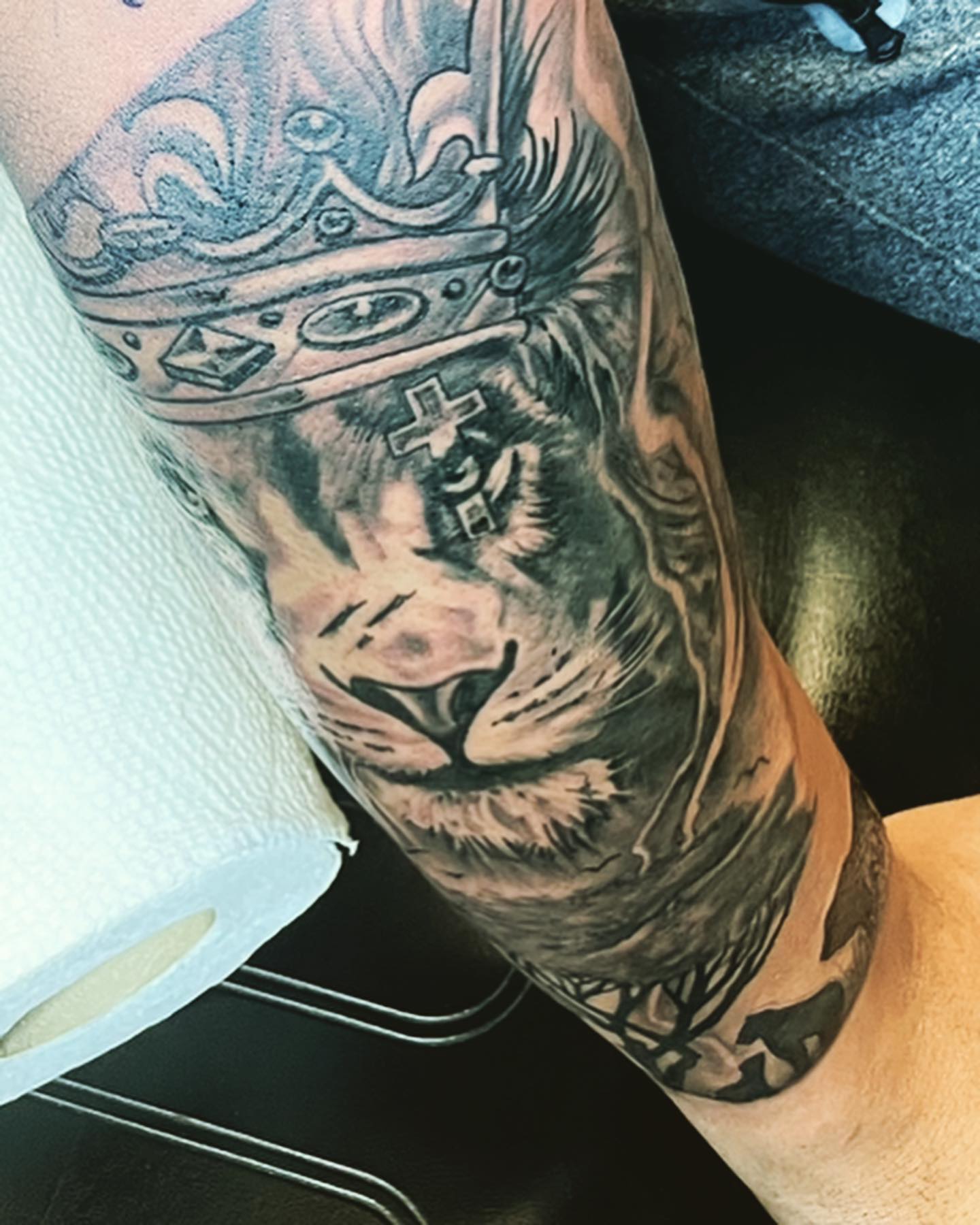 Tattoo by @ink_addict_tro โ realism, black_and_grey