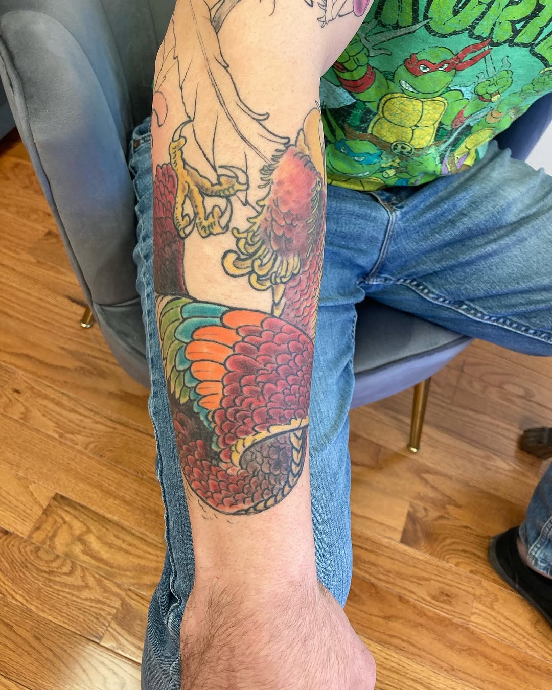 Tattoo by @chuckhouseholder — japanese_irezumi