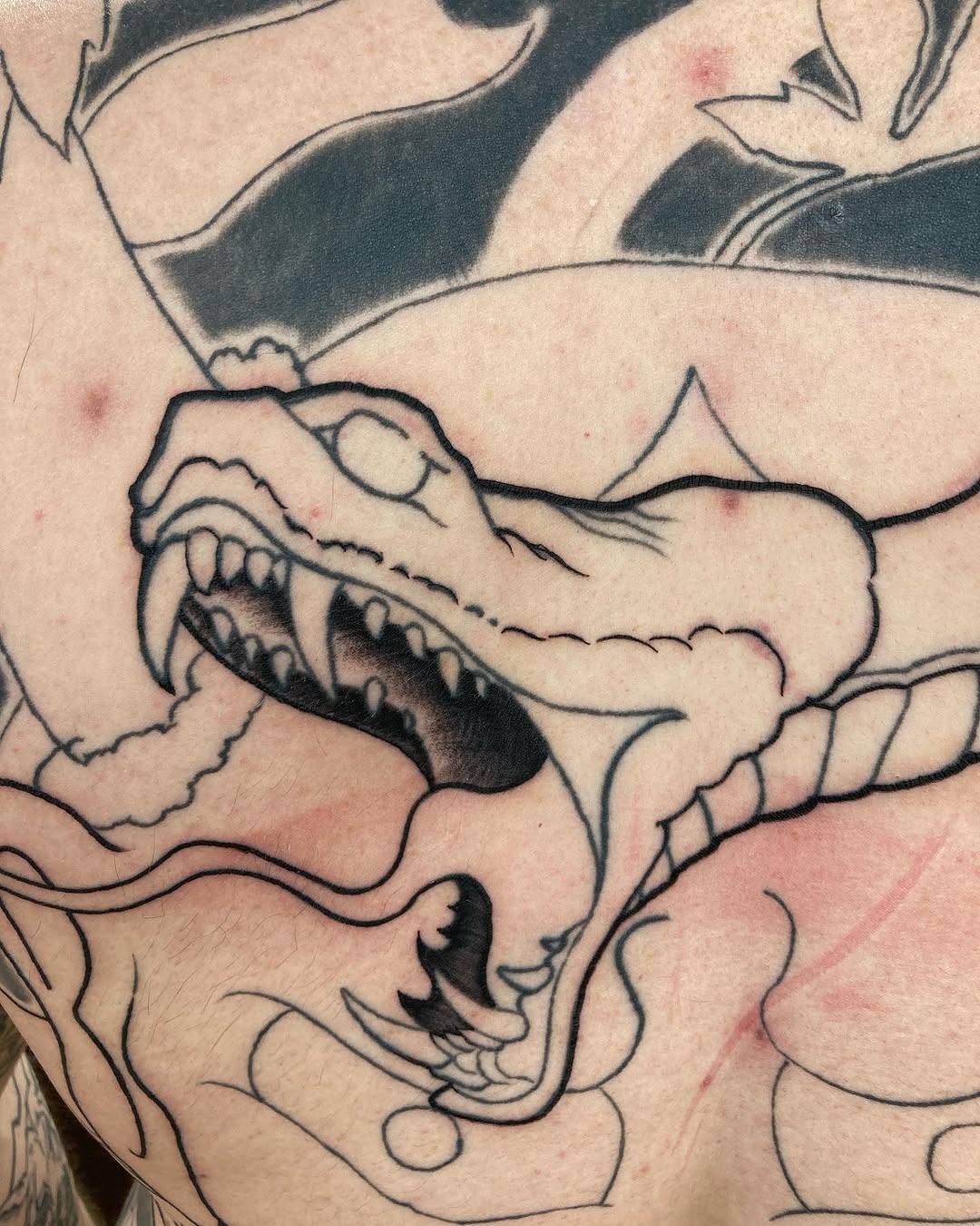 Tattoo by @chuckhouseholder — japanese_irezumi