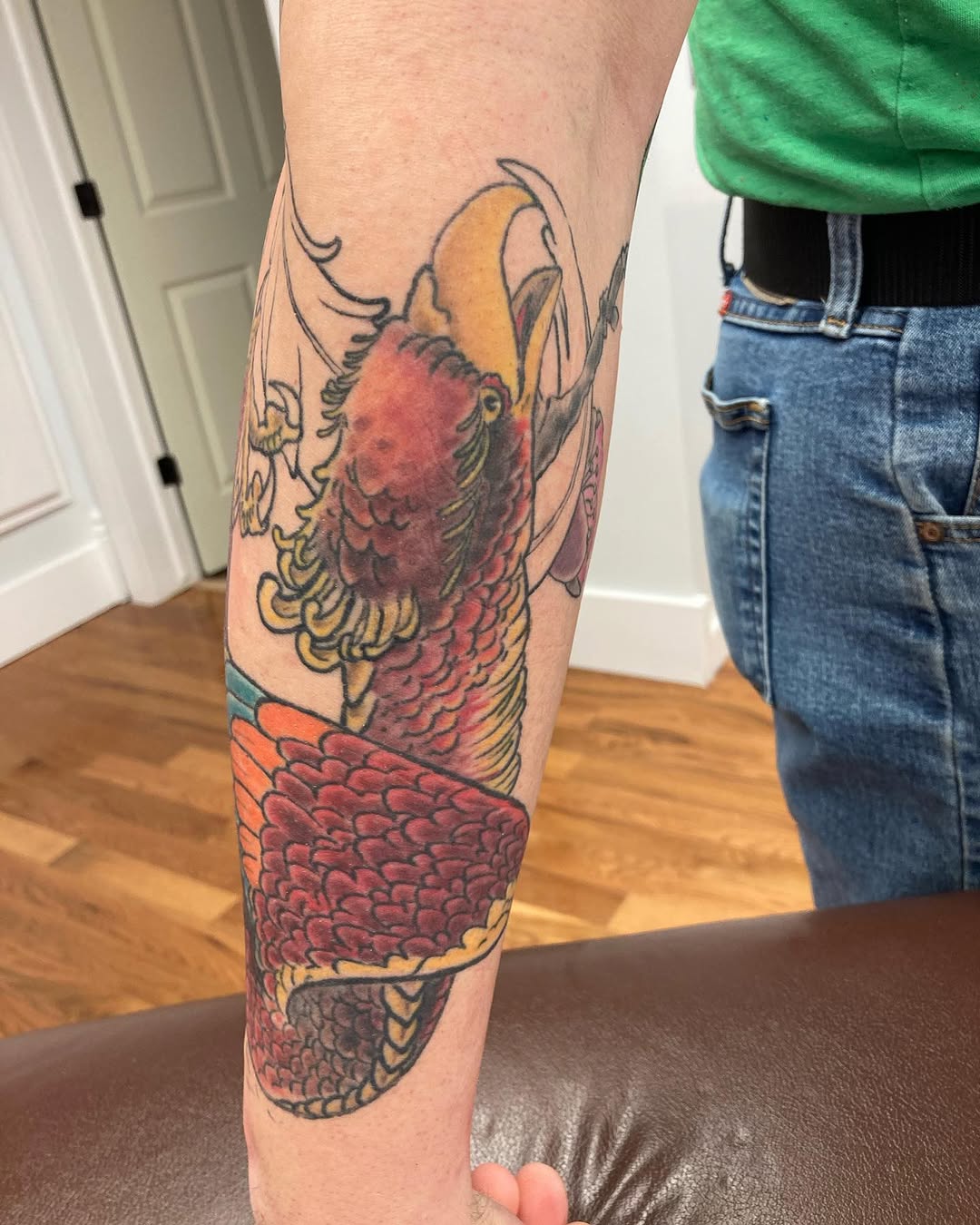 Tattoo by @chuckhouseholder — japanese_irezumi