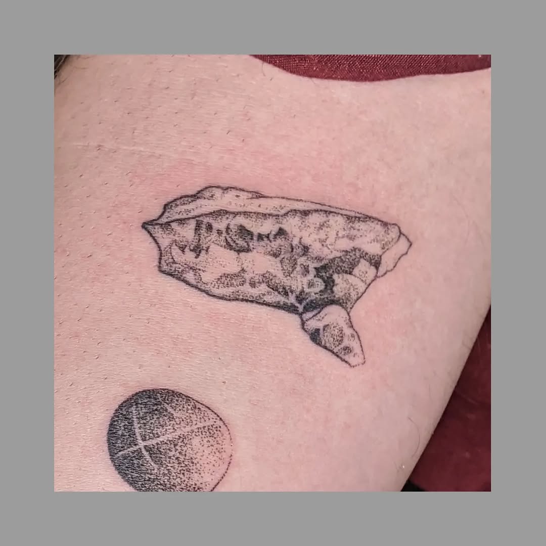 Tattoo by @_thisthat — dotwork