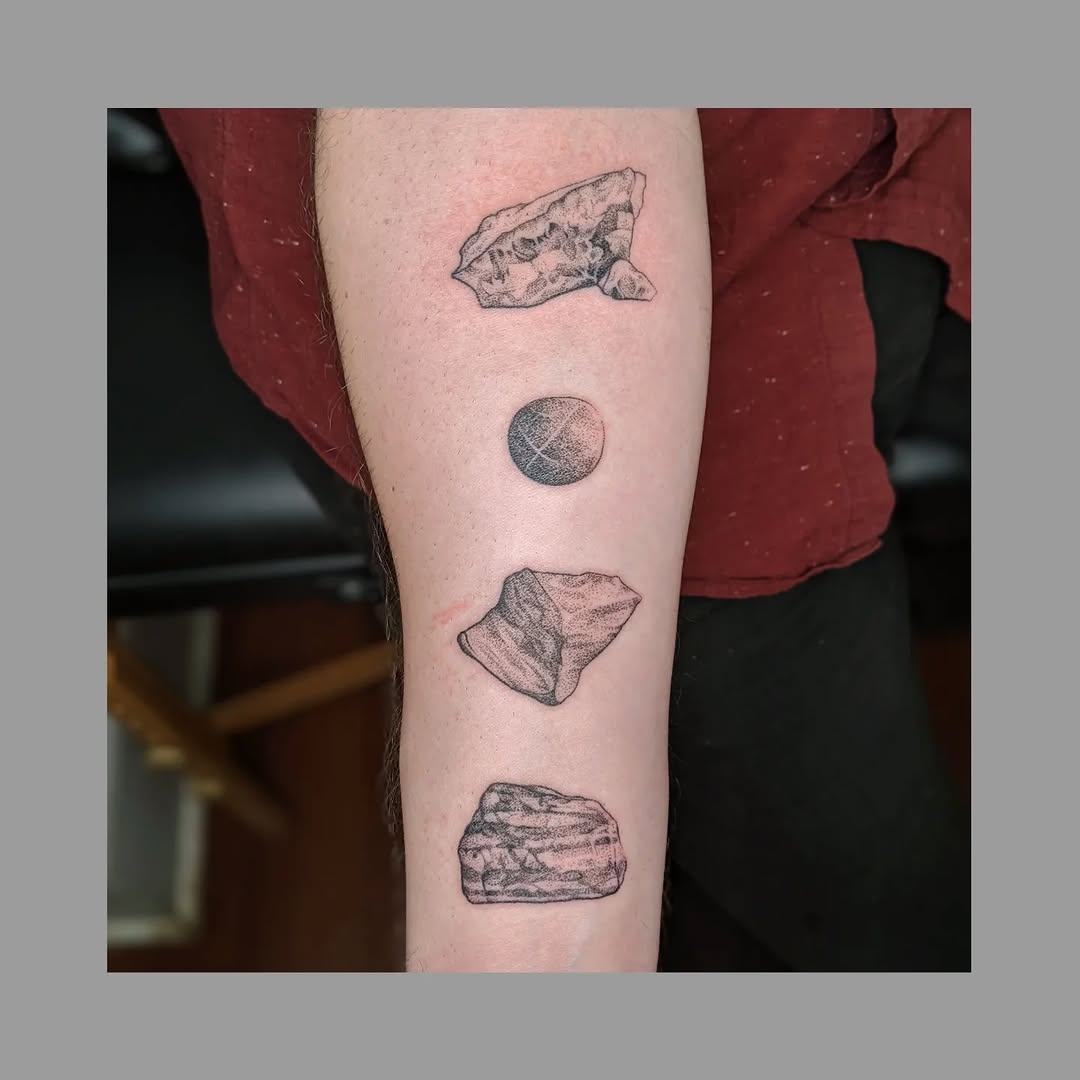 Tattoo by @_thisthat — dotwork