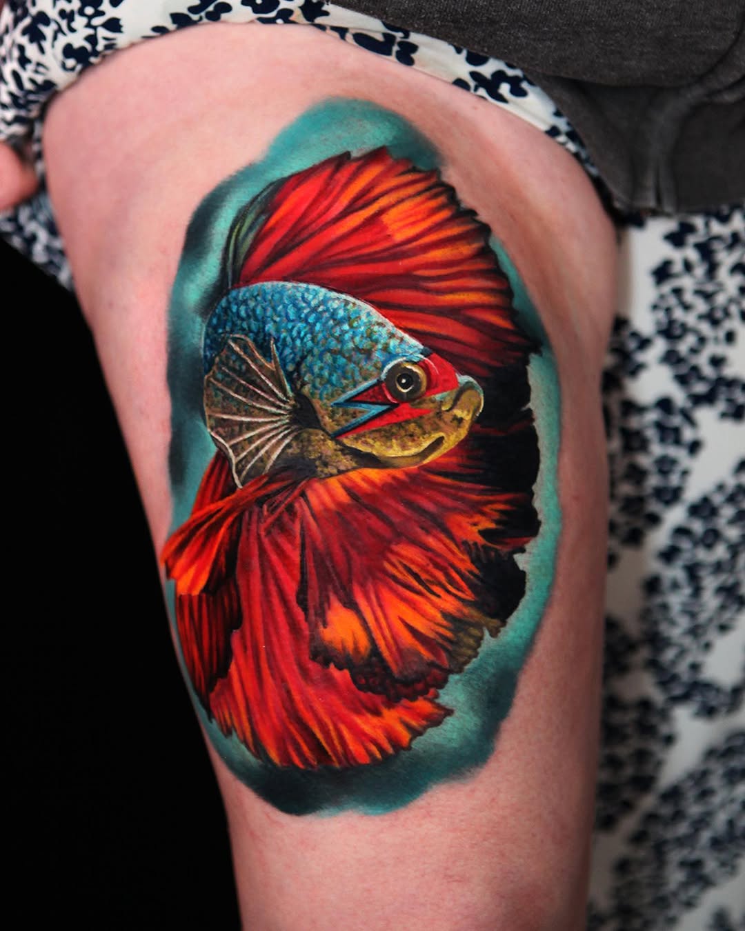 Tattoo by @winterhalo — realism, black_and_grey