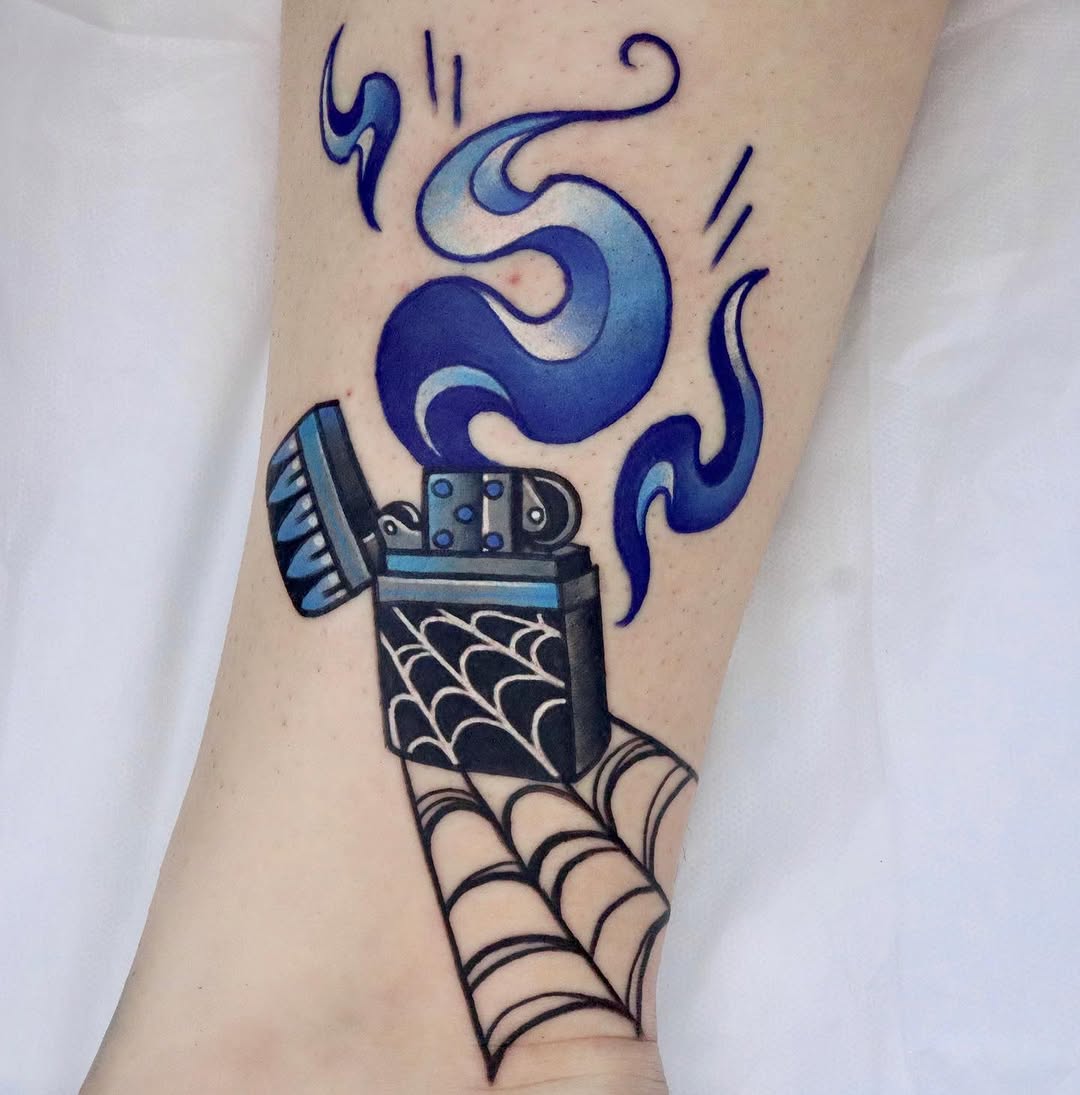 Tattoo by @ari_tattooer — illustrative, new_school