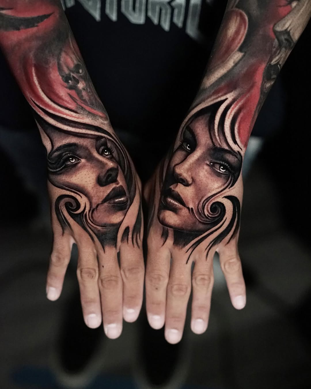 Tattoo by @jamesstrickland β realism, black_and_grey
