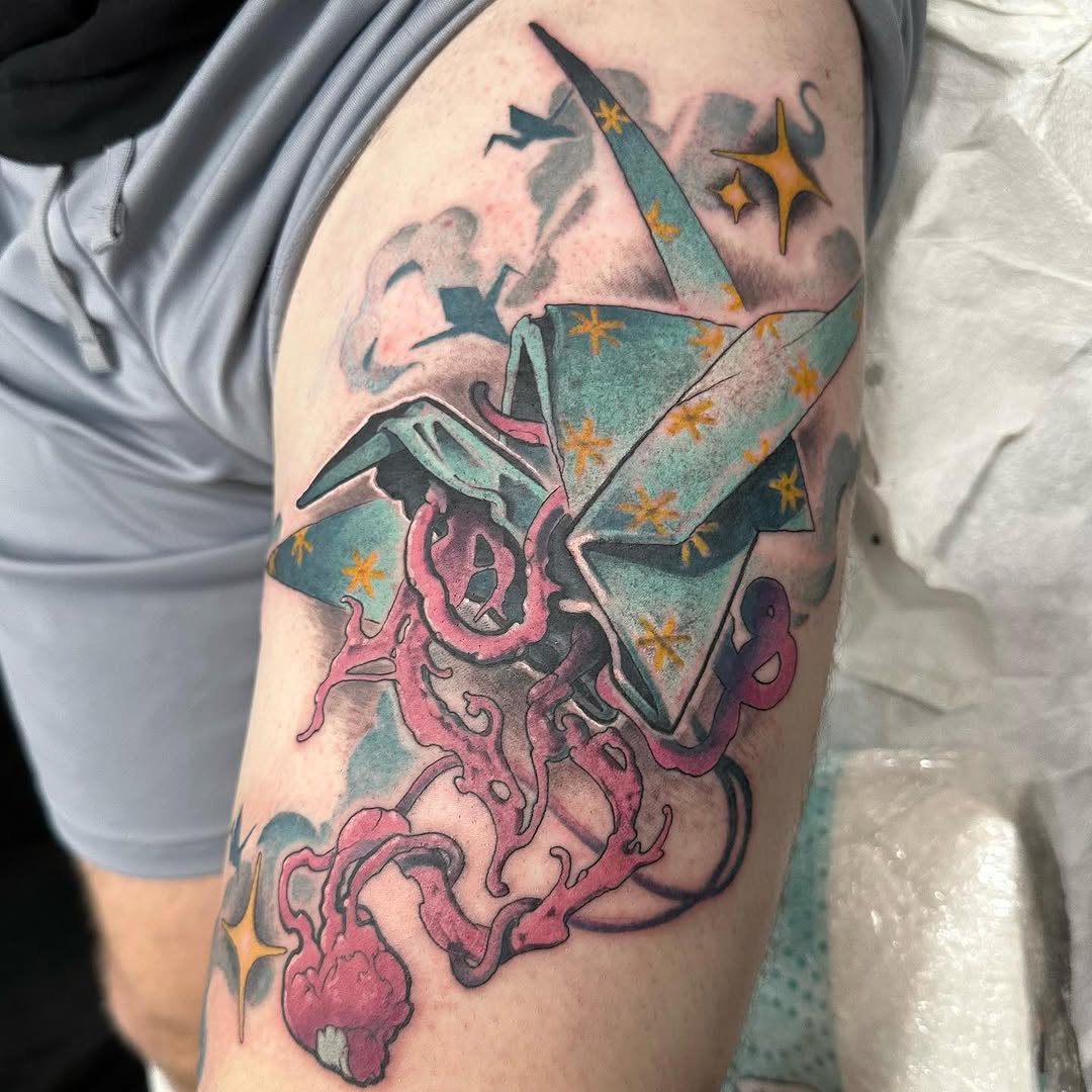 Tattoo by @coyoteharvest — new_school