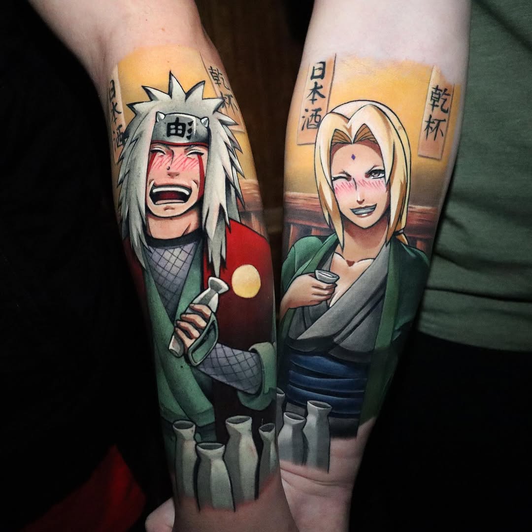 Tattoo by @jojo.mojo.tattoos — anime, realism