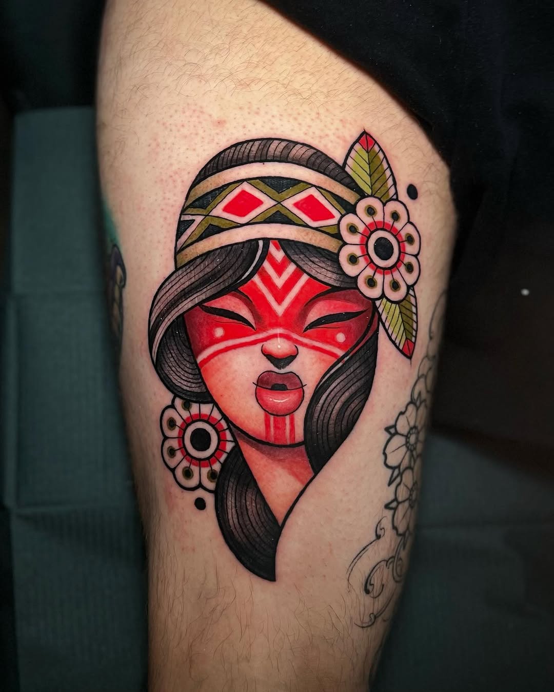 Tattoo by @rogerkampo — neo_traditional, realism