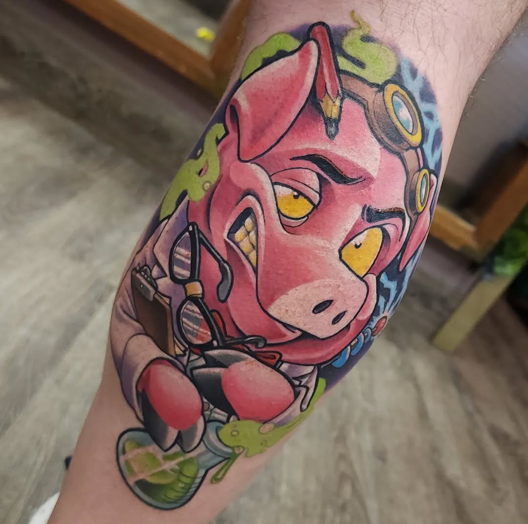 Tattoo by @coryhandtattoos โ new_school