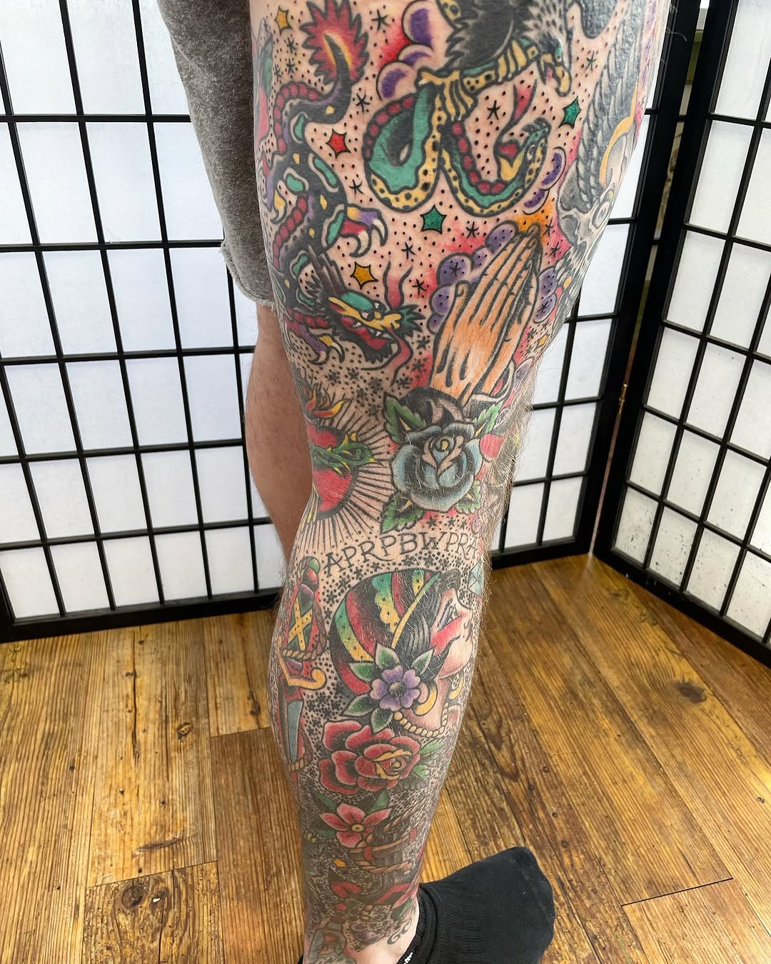 Tattoo by @mikedicheeko — american_traditional, neo_traditional